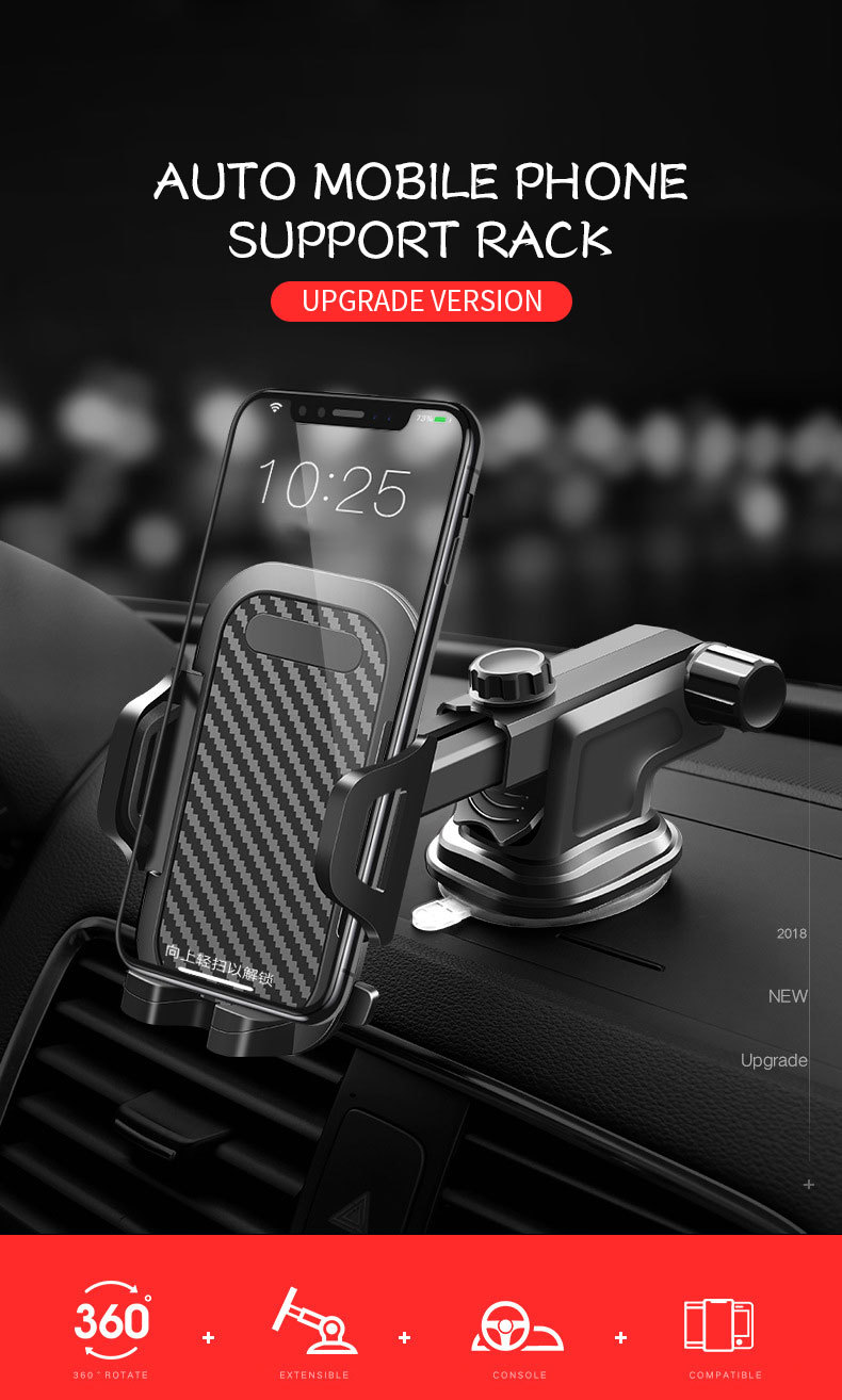 PHONE CAR HOLDER FOR IPHONE WIRELESS CHARGER