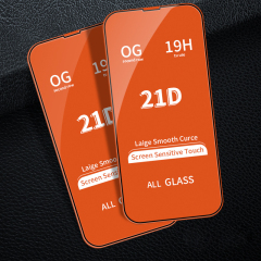 21D 9H Full Glue Cover mobile phone Screen Protector For iPhone Tempered Glass Film For iphone