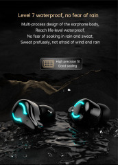 Retail Waterproof Best Quality Long Battery Cheapest Earbuds Wireless Running Black Ear Buds X1 Tws