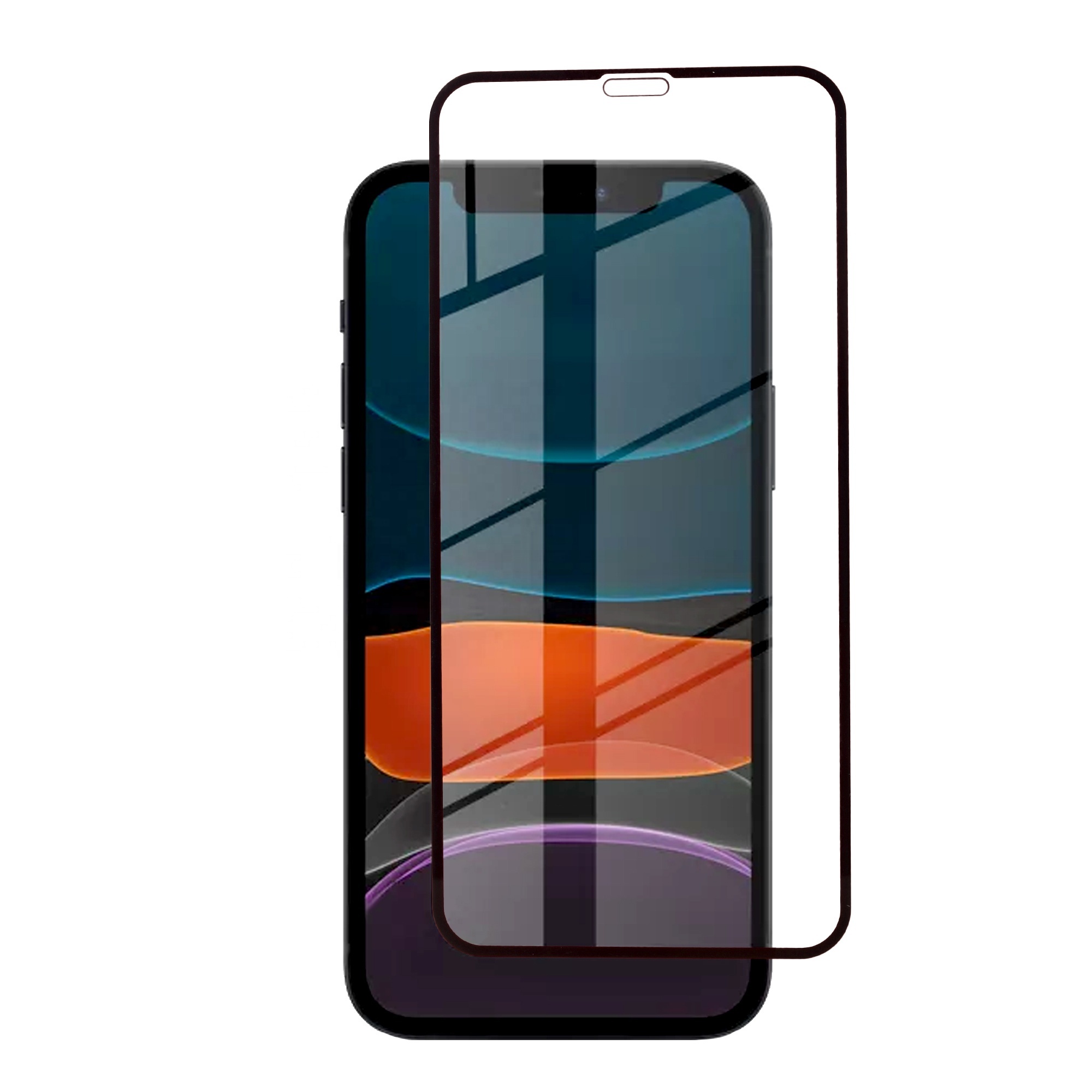 21D 9H Full Glue Cover mobile phone Screen Protector For iPhone Tempered Glass Film For iphone