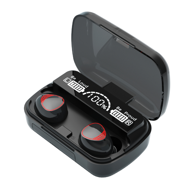Tws M10 Wireless Earphone Sports Headset Waterproof 9d Hifi Sound Earbuds Audifonos