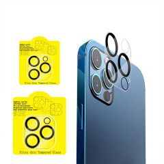 Camera Lens Glass Film Clear 9h Tempered Glass Camera Lens Screen Protector for iphone