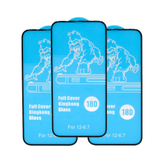 New Airbag Full Glue Screen Protector Vidrio Templado 18d Tempered Glass For Phone