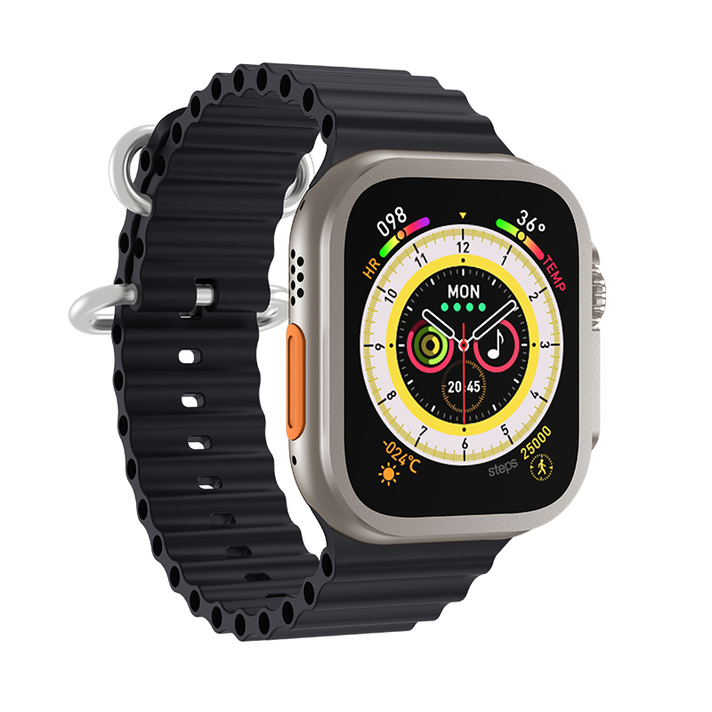 Best selling ZW8 Ultra Max smart watch series 8 ZW8 ultra Max energy watch BT call IP67 waterproof wireless charging HD screen