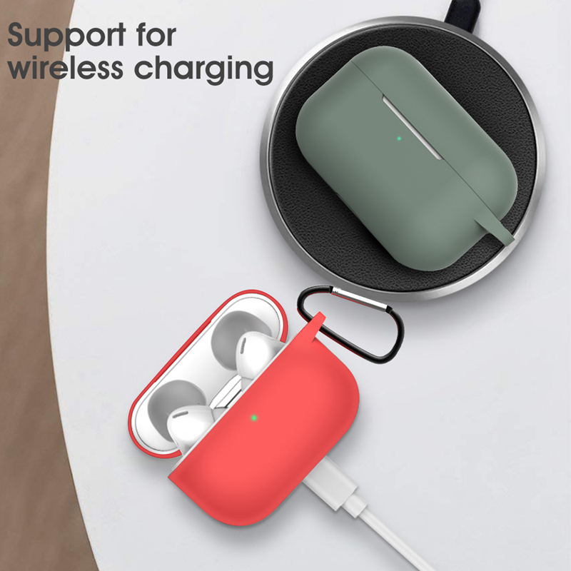 Hot Selling for Airpods Silicone Earphone Case For Airpods Pro case Protective Cover Waterproof airpods pro2 case