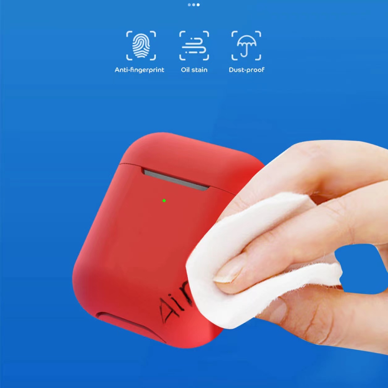 Hot Selling for Airpods Silicone Earphone Case For Airpods Pro case Protective Cover Waterproof airpods pro2 case