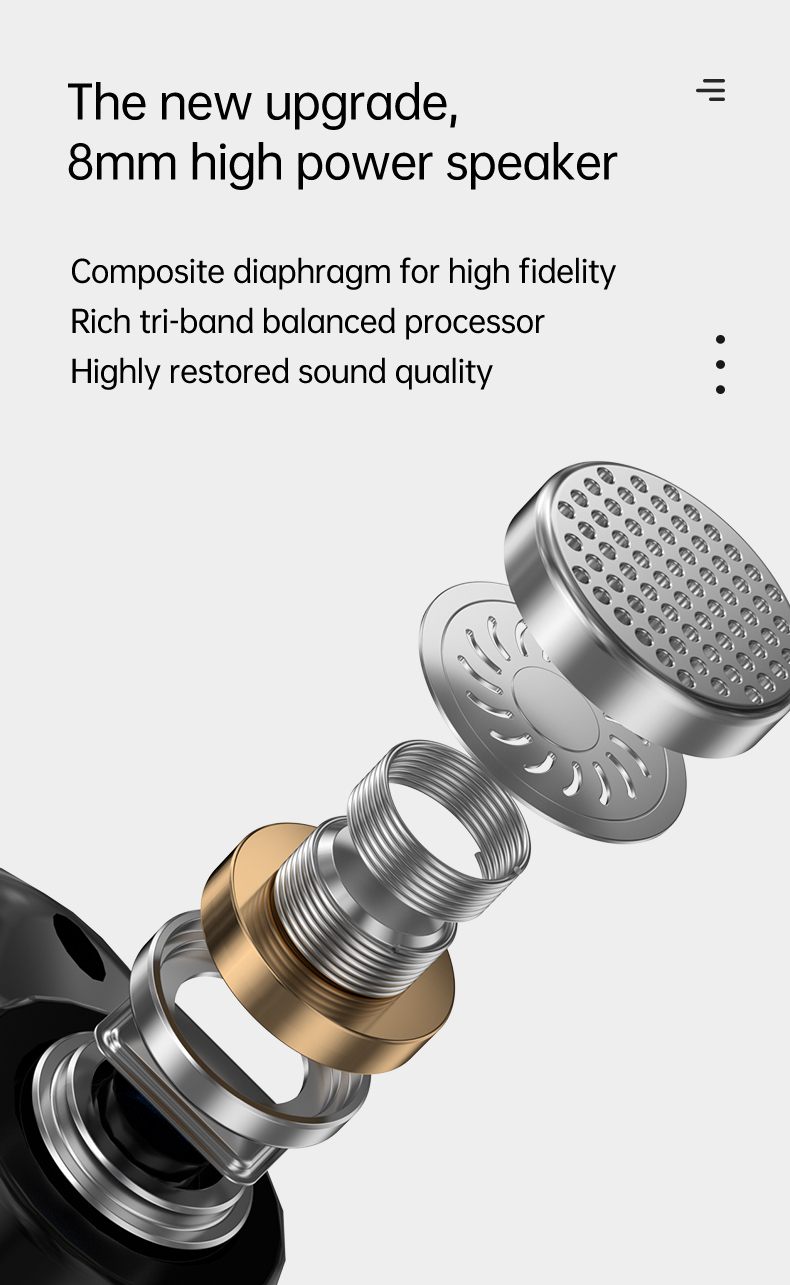 M36-3 TWS stereo sport headphone music wireless waterproof high quality earbuds earphone