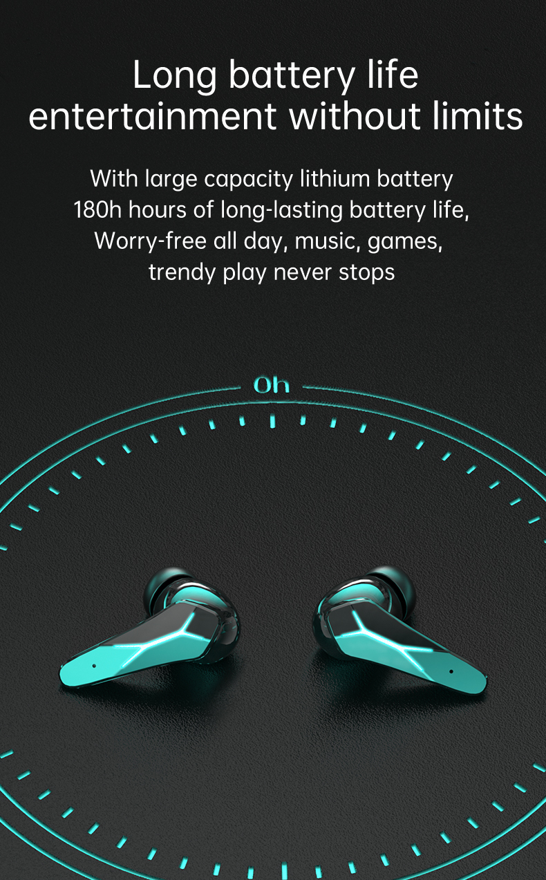 2023 New M12 TWS Telephone Headset Noise Cancelling Gaming In Ear Audifonos Earphone Wireless Earbuds Blue tooth Headphones