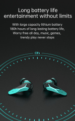 2023 New M12 TWS Telephone Headset Noise Cancelling Gaming In Ear Audifonos Earphone Wireless Earbuds Blue tooth Headphones