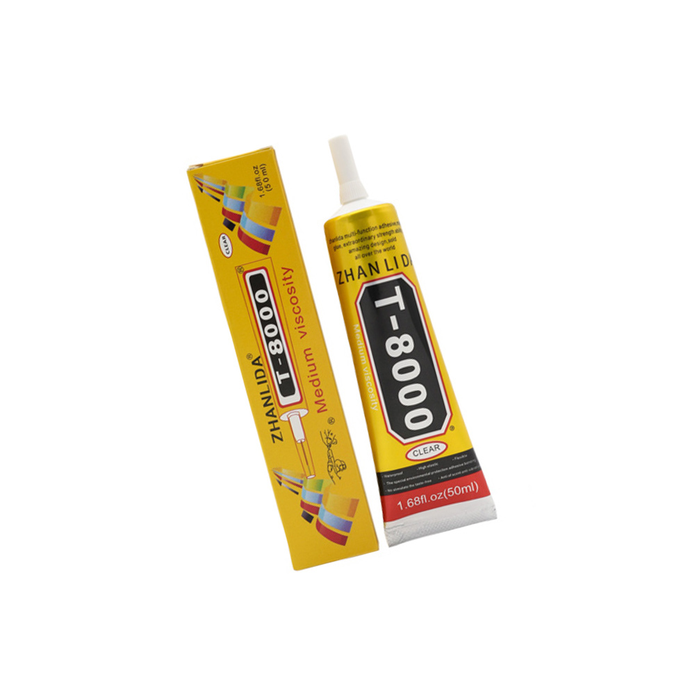 Best Strong T8000 glue flooring glue black glue adhesive 50ml