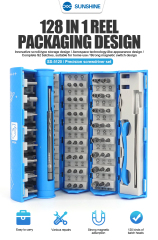 Sunshine SS-5120 128 In 1 Precision Screwdriver Set Magnetic Screwdrivers For Repair Mobile Phone