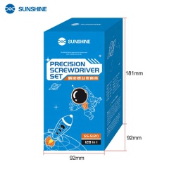 Sunshine SS-5120 128 In 1 Precision Screwdriver Set Magnetic Screwdrivers For Repair Mobile Phone