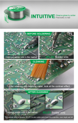 RL-440 soldering wire /0.4MM/0.3MM/0.2MM/0.5MM/40G for phone repair tools