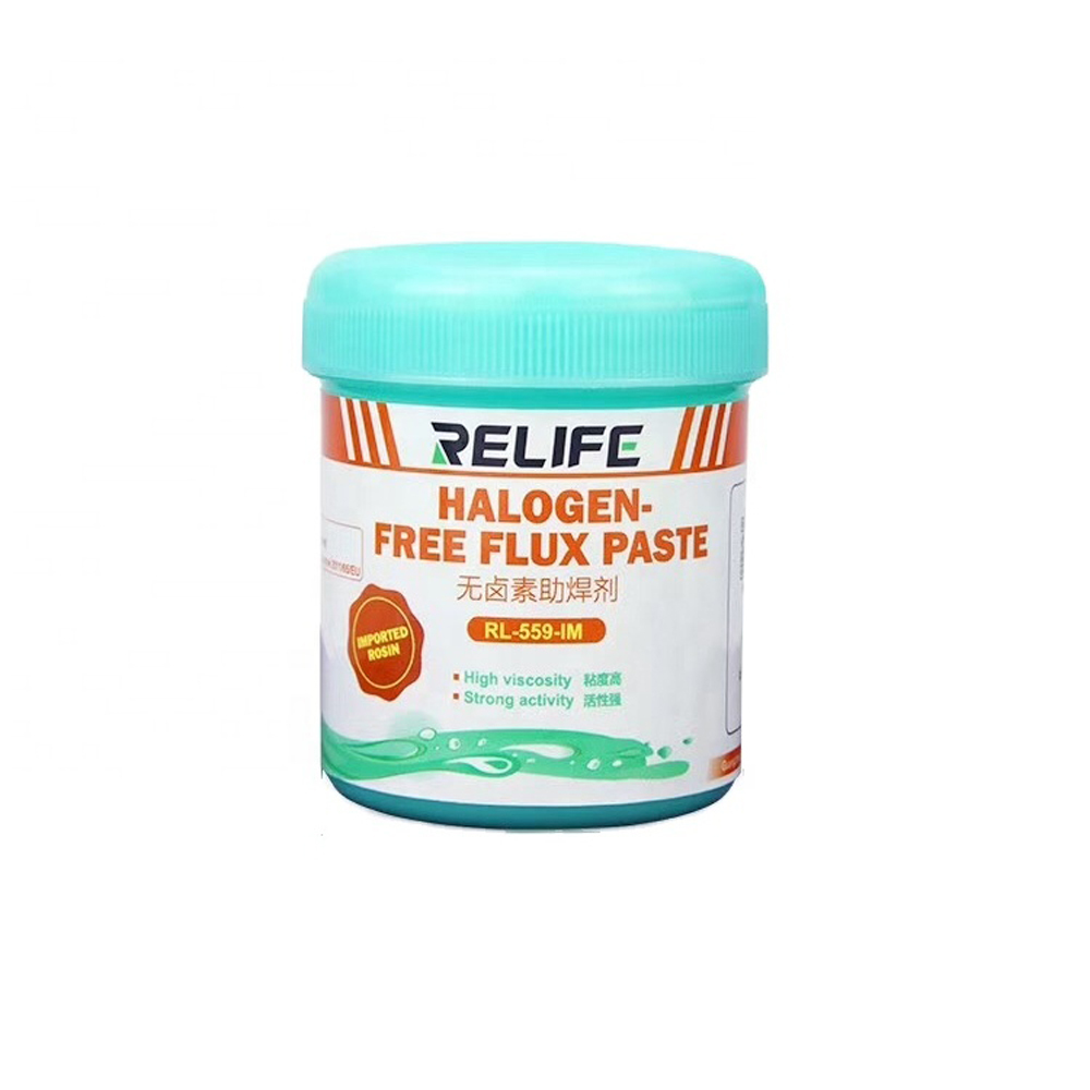 High Quality 100g RELIFE RL-559 Halogen-Free Flux Paste For Motherboard SMD BGA Reballing Soldering Welding Repair Tools