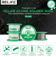 RL-440 soldering wire /0.4MM/0.3MM/0.2MM/0.5MM/40G for phone repair tools