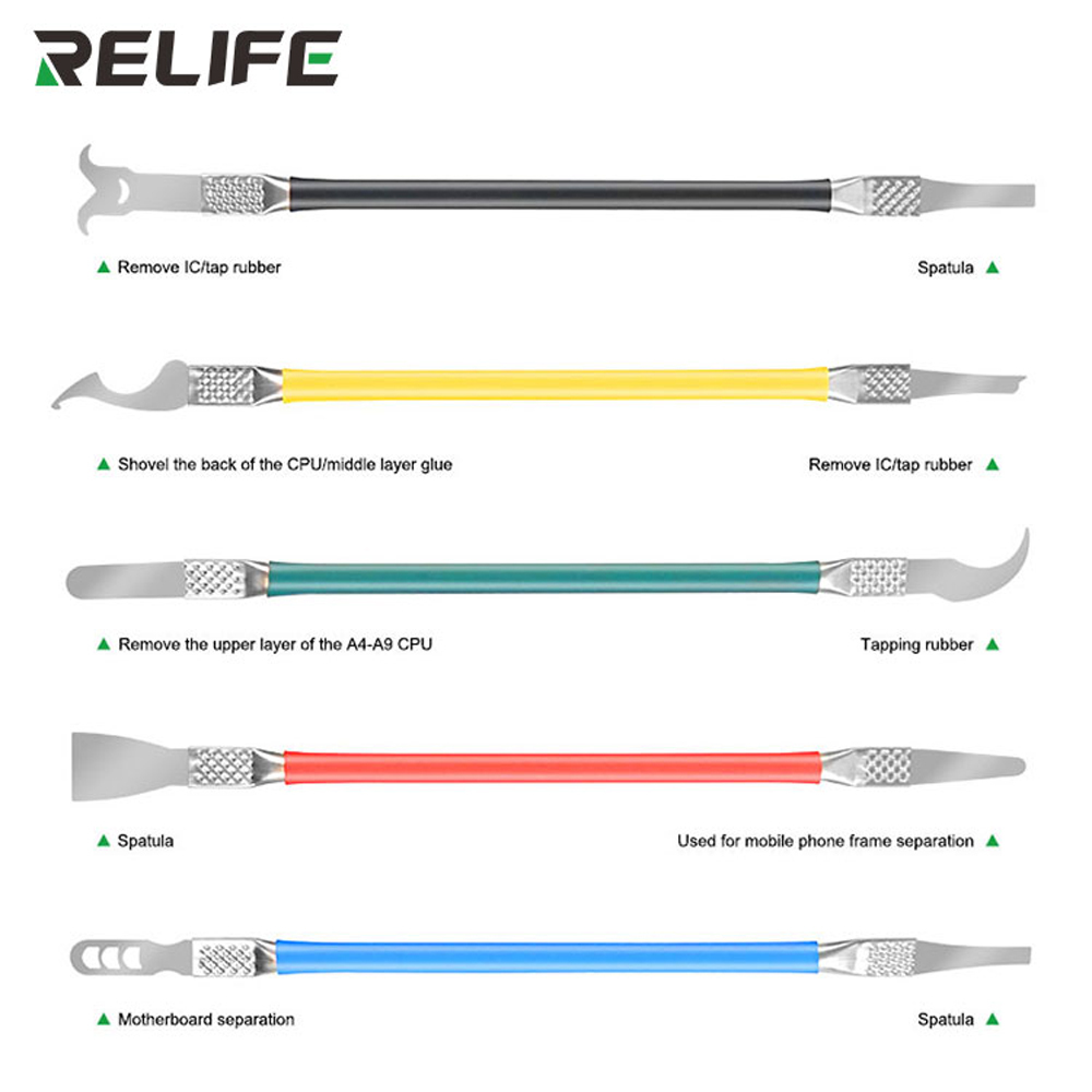 RELIFE RL-049B CPU glue removal Crowbar set for disassemble the CPU