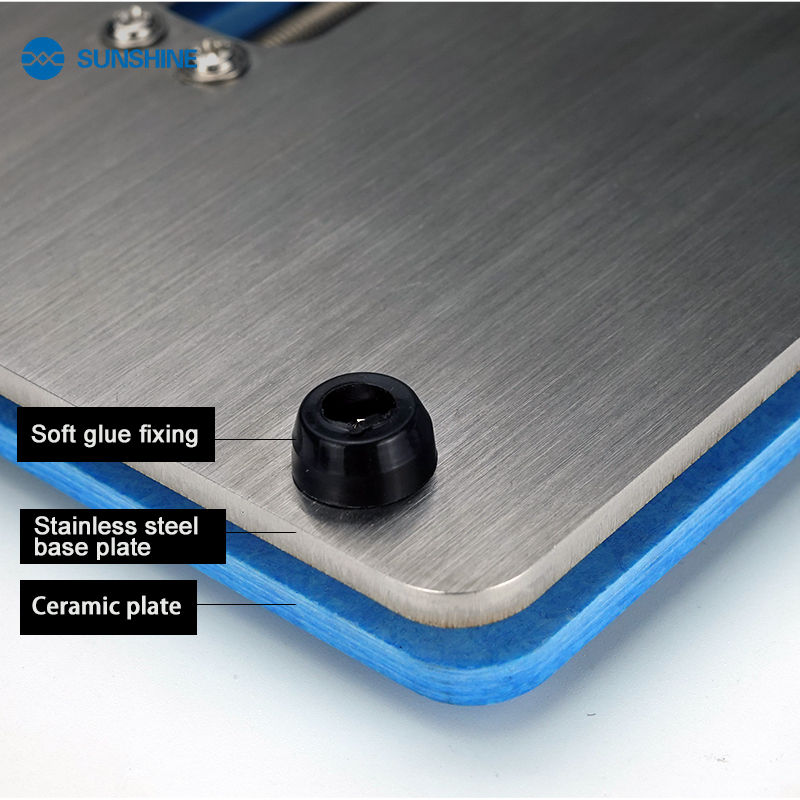SUNSHINE SS-601J Universal Fixture platform Double Bearing Stable For IPhone PCB Mainboard BGA Repair Fixture Soldering Tool