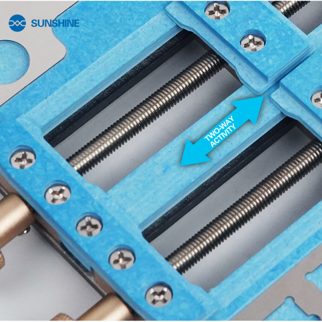 SUNSHINE SS-601J Universal Fixture platform Double Bearing Stable For IPhone PCB Mainboard BGA Repair Fixture Soldering Tool