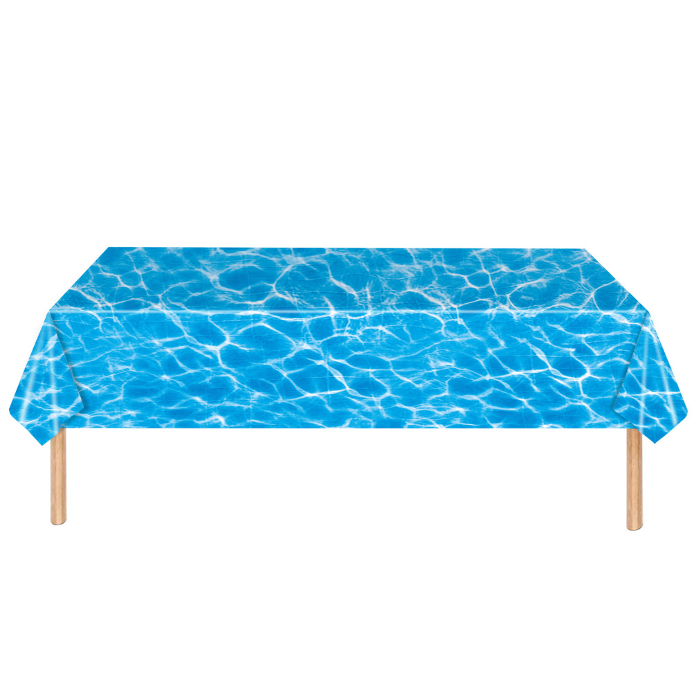 Ocean Disposable Tablecloth