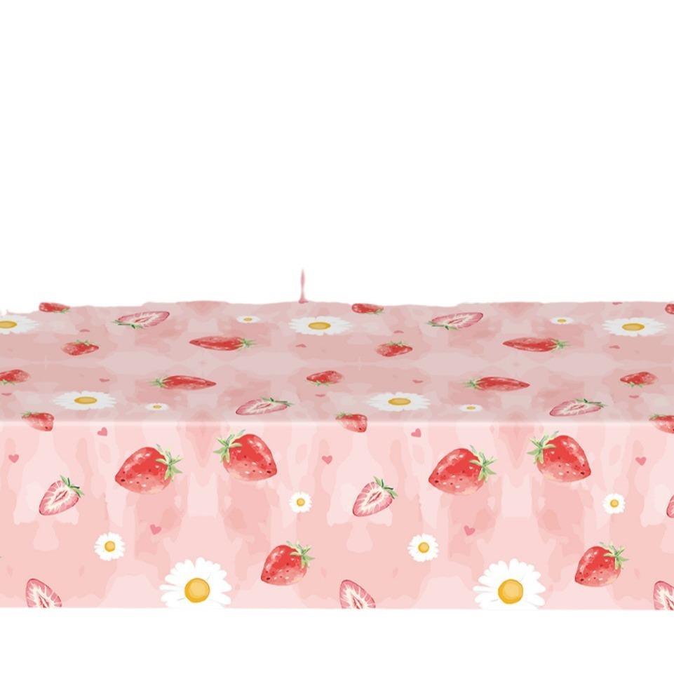 Summer Atrawberry Motif Birthday Paper Tableware