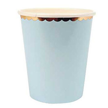 Gold Blue Paper Towels