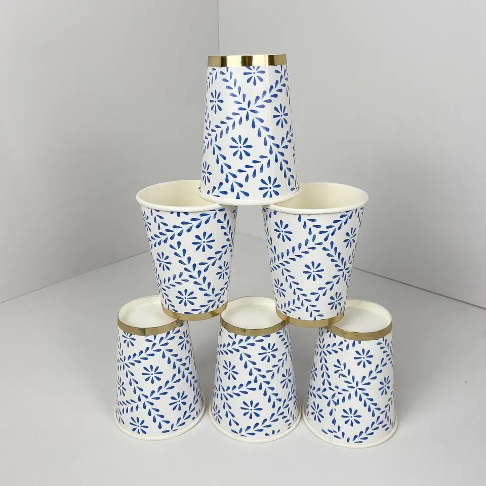 lemon Bronzing Party Tableware Set