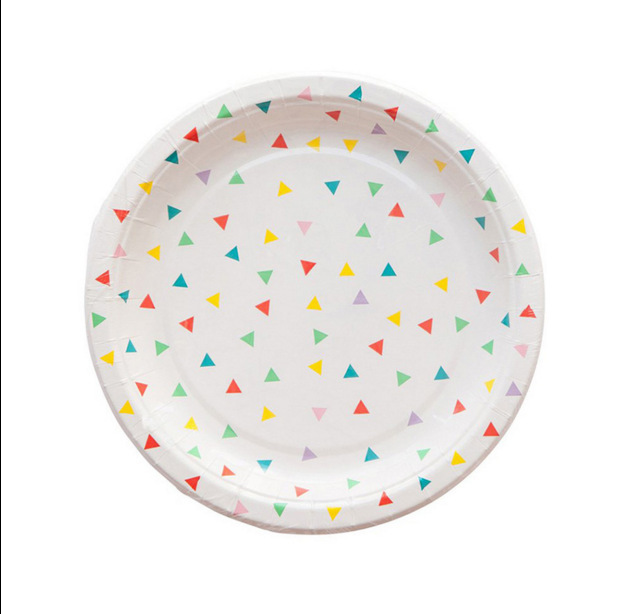 Colorful Triangle Tableware Set