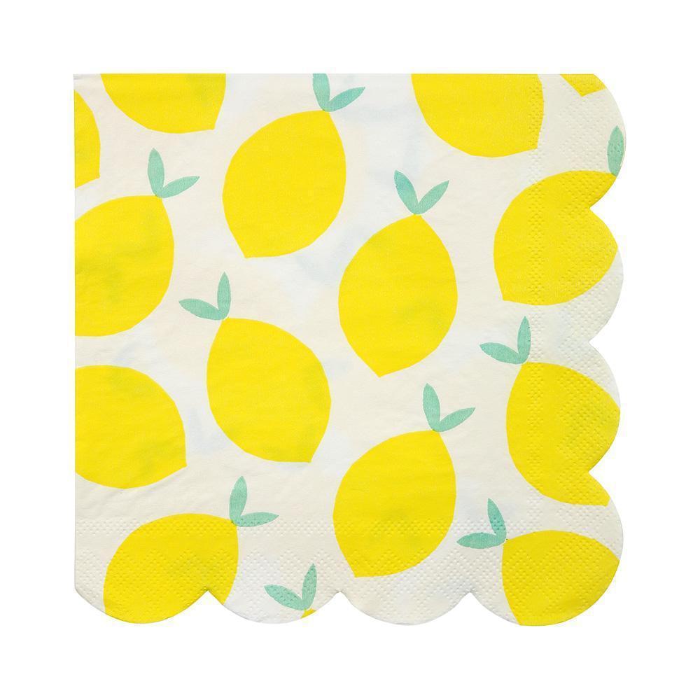 Fruit-lemon Bronzing Party Tableware Set