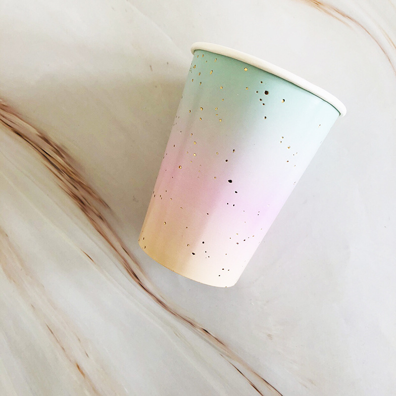 Rainbow Circle Paper Towels