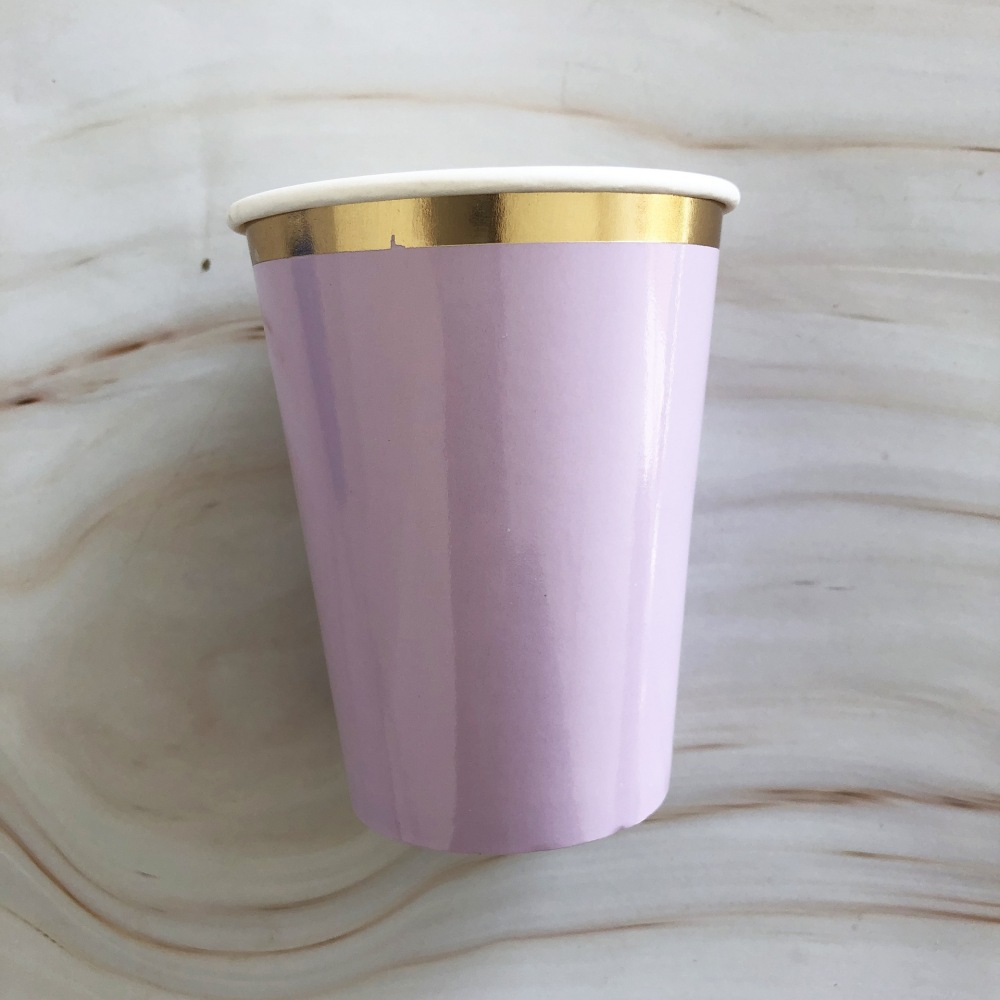 Purple Wedding Party Tableware