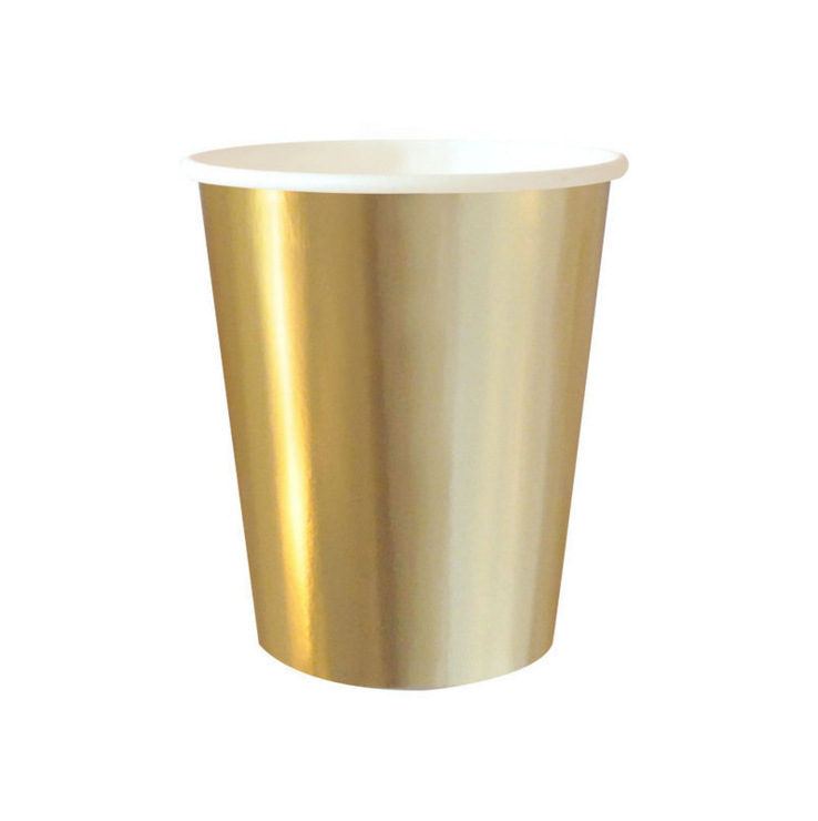 Golden Disposable Tableware