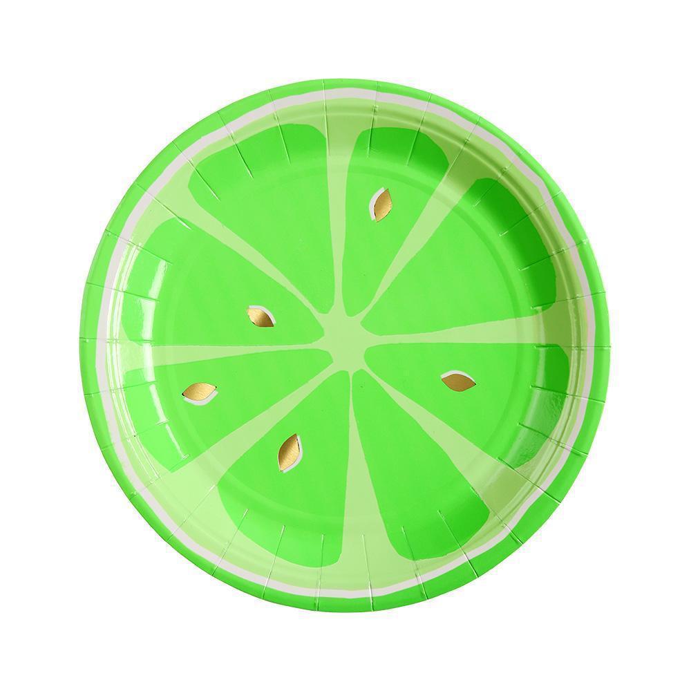 7inch Fruit Lemon Paper Plate(x8)