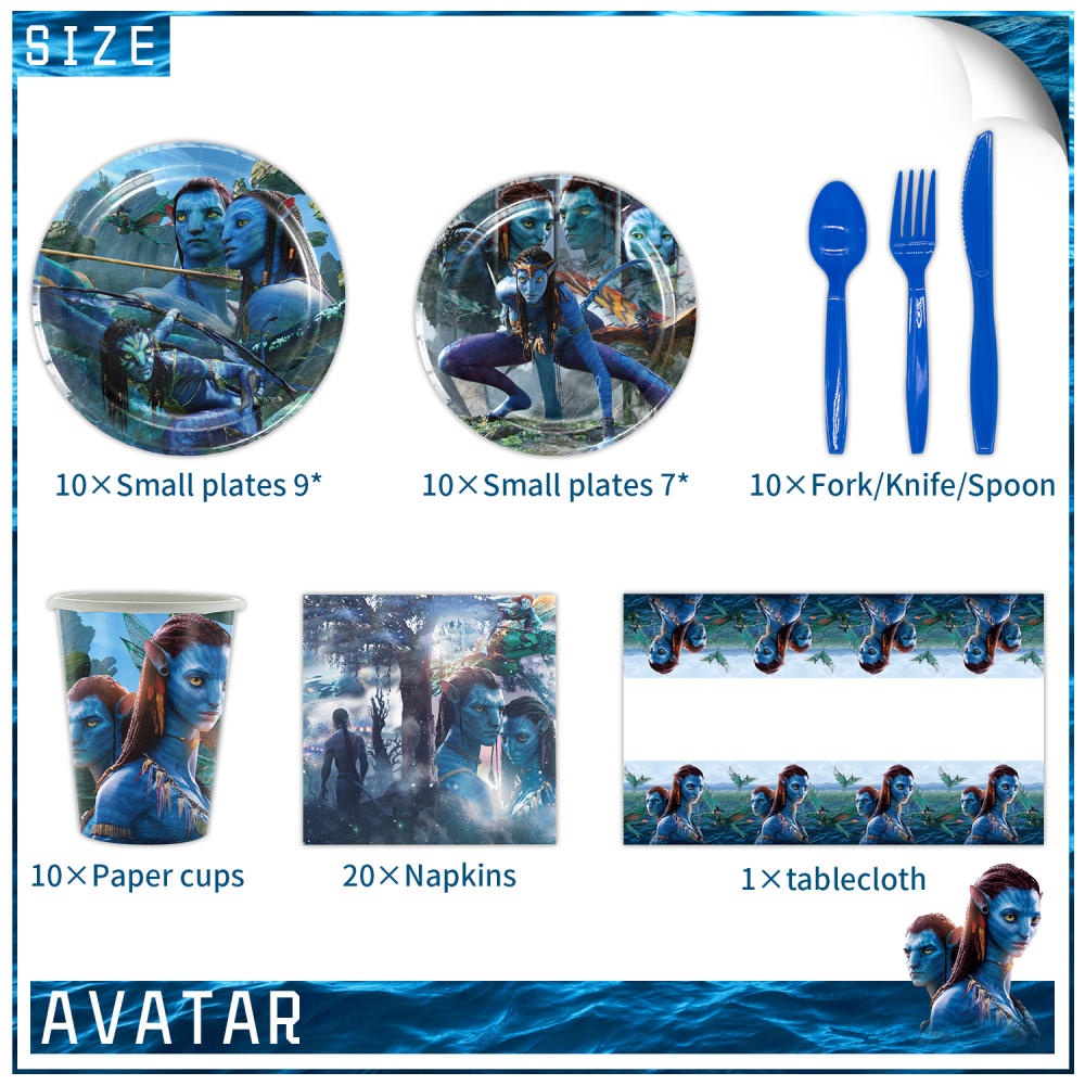 Avatar Party Tableware Set