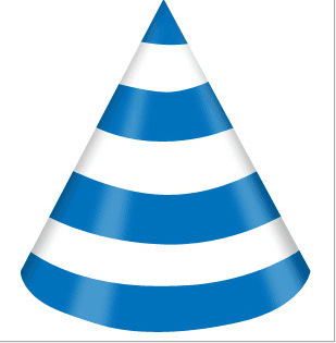 Triangular Paper Birthday Hat（x12）