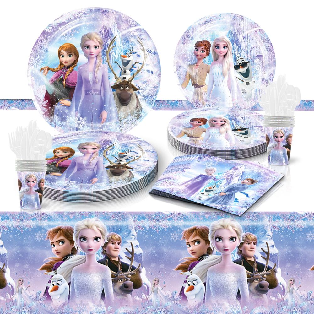 Frozen Theme Party Tableware Set