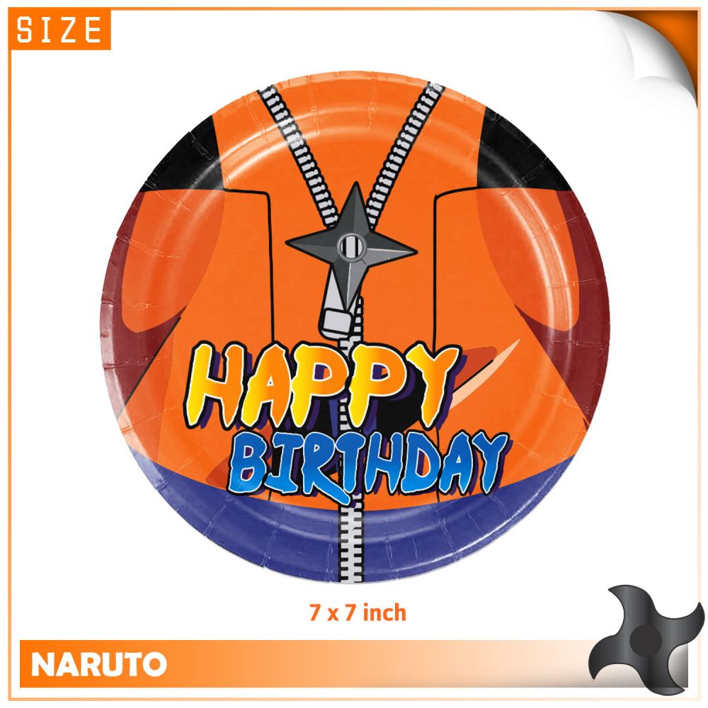Naruto Theme Party Tableware Set