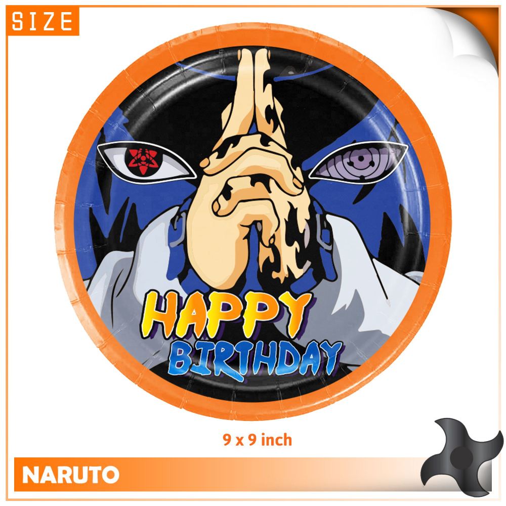 Naruto Theme Party Tableware Set
