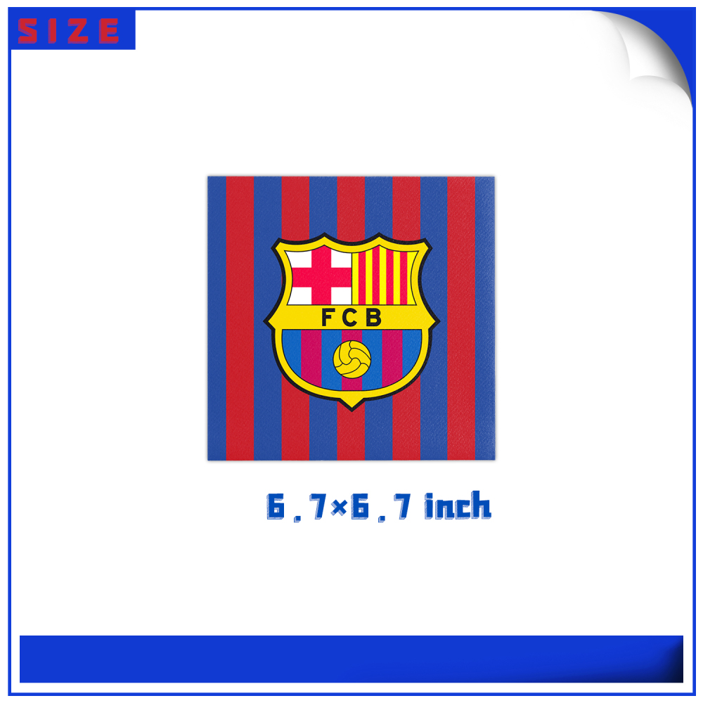 Barcelona Star Themes Party Tableware Set