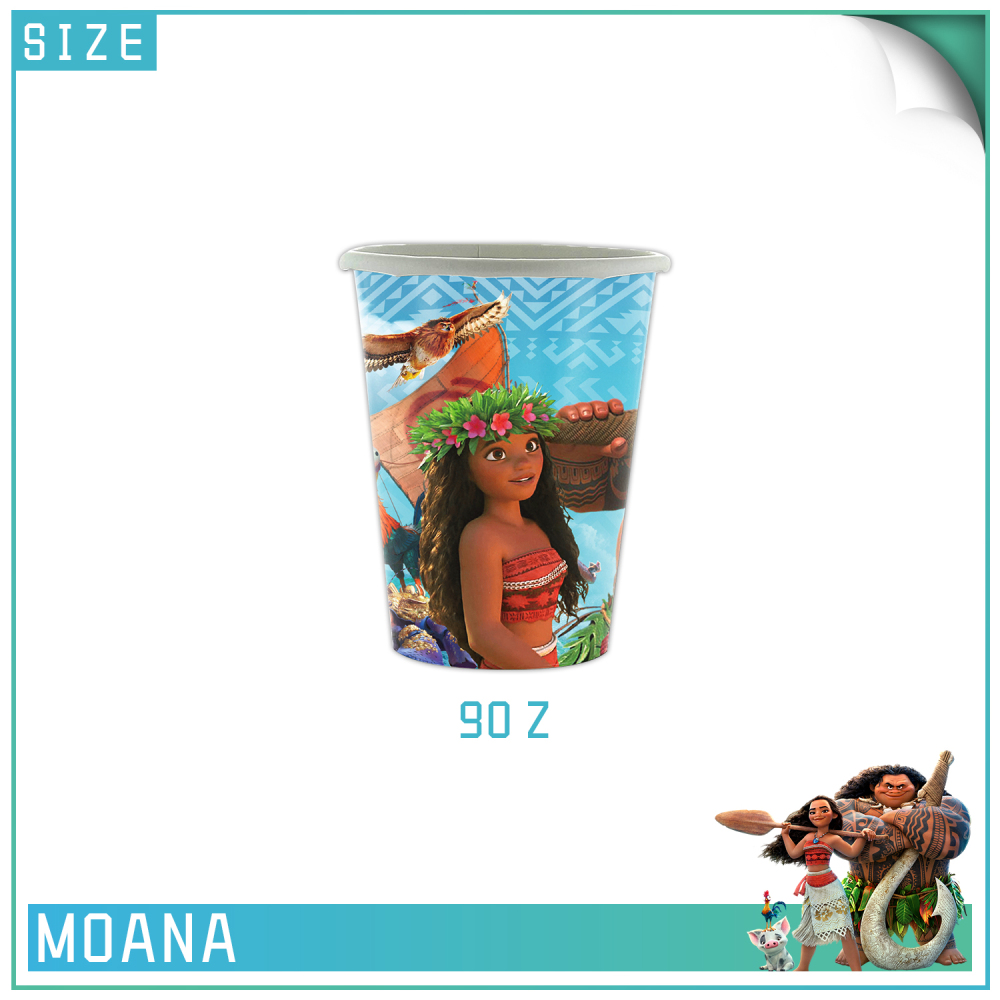 Moana Theme Party Tableware Set