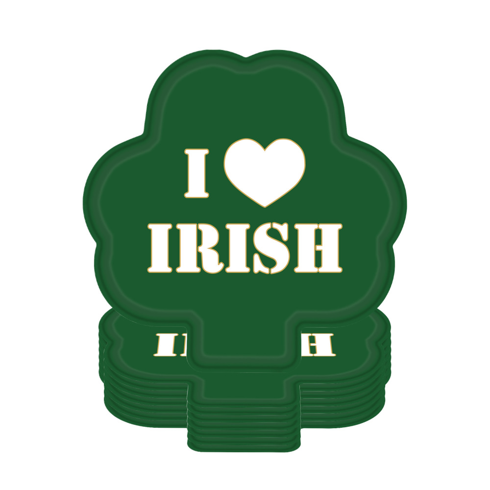 St. Patrick's Day Paper Plates（x24）