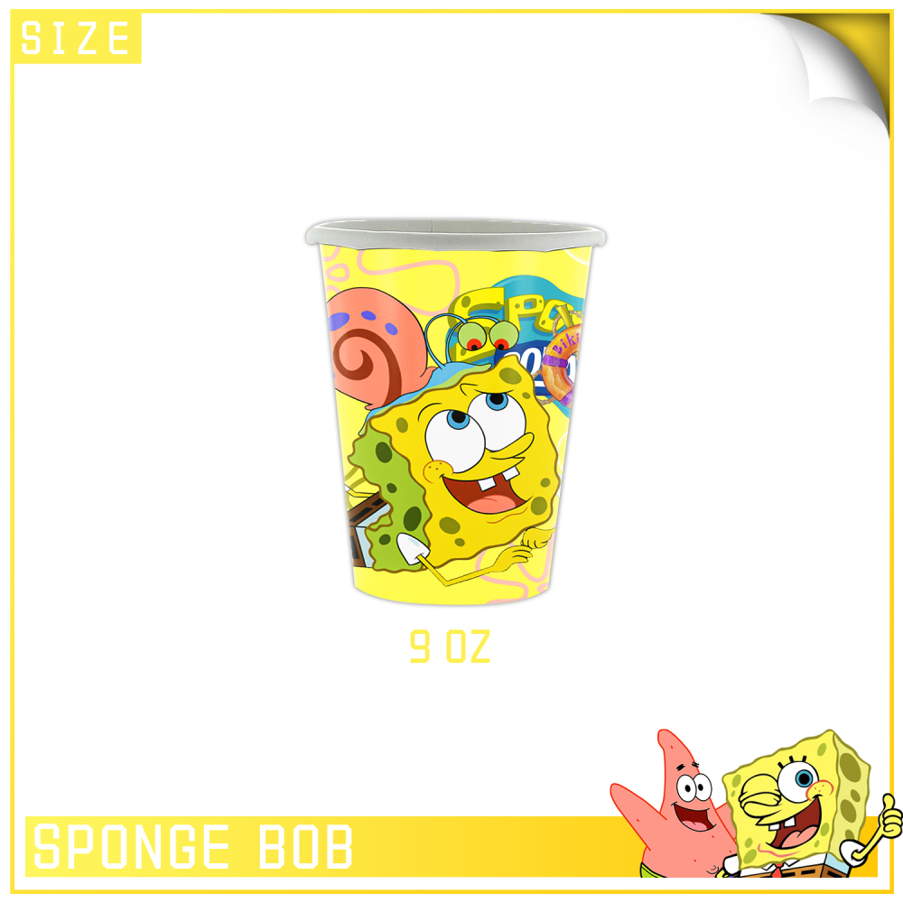 Spongebob Squarepants Theme Party Tableware Set
