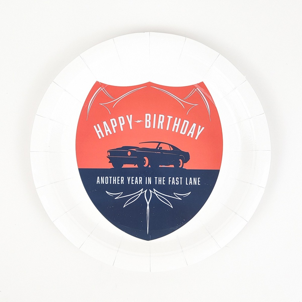 Happy Birthday Car Party Tableware