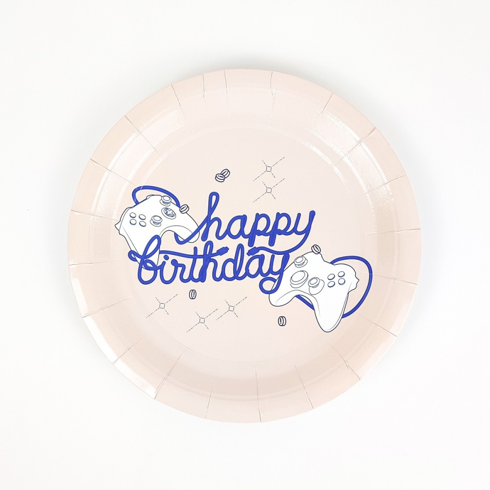 Happy Birthday Game Boy Birthday Party Tableware