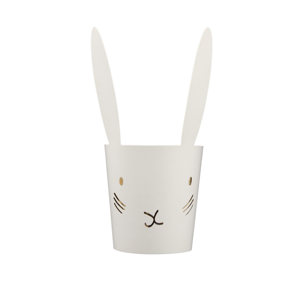 Easter Bunny Paper Cup Paper Cup Sleeve（x8）