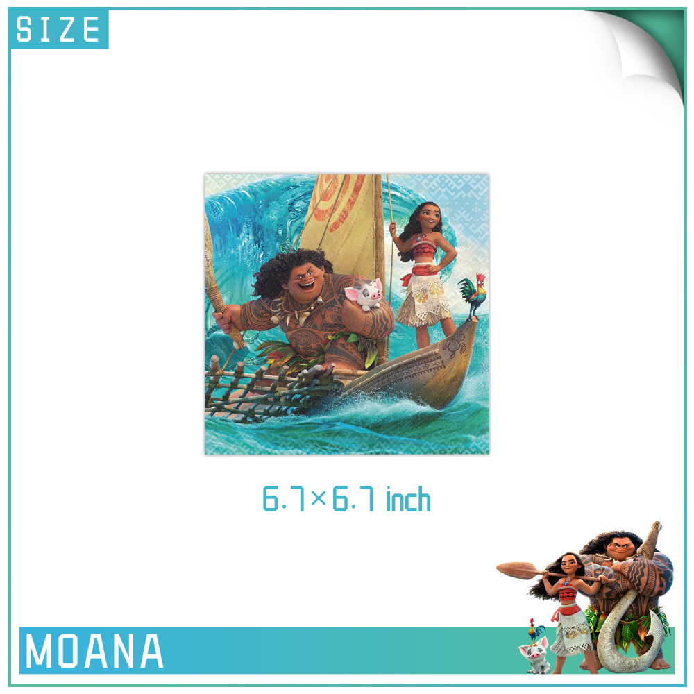 Moana Theme Party Tableware Set