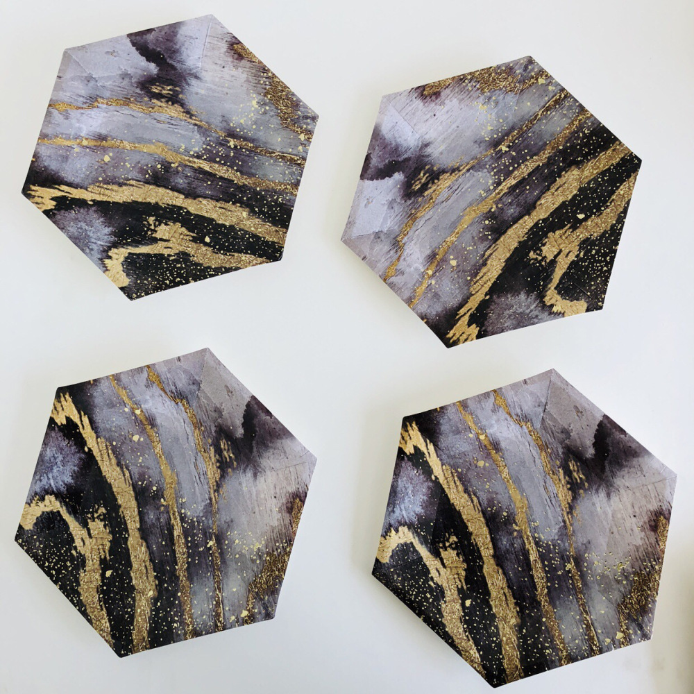 Cosmic Planet Dessert Plate（x8）