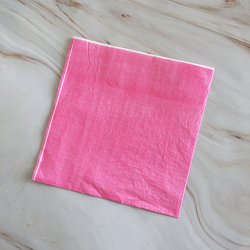 33cm Colored Disposable Napkins（x16）