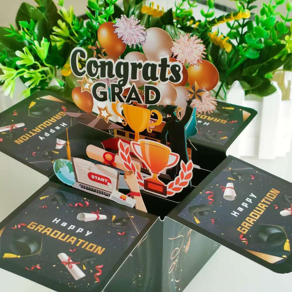 Senior Year 3D Greeting Card Box（x1）