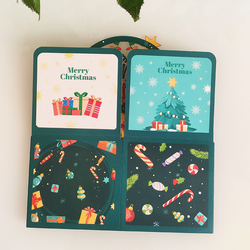 Christmas And New Year Wishes 3D Greeting Card Box（x1）