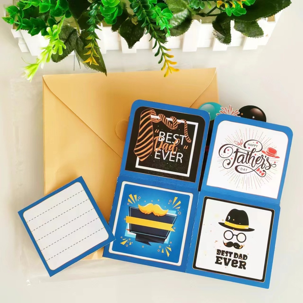 Father's Day 3D Greeting Card（x1）